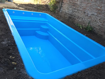 piletas de plastico reforzado, piletas llavallol, piletas