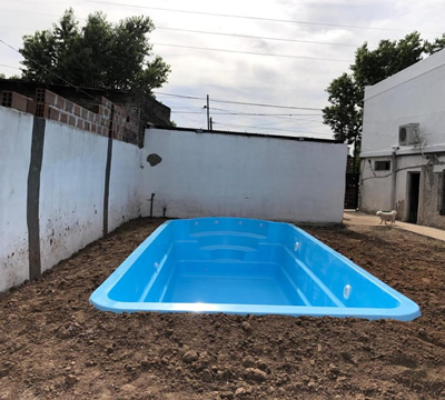 piletas de plastico reforzado, piletas llavallol, piletas